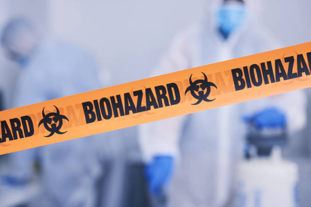 Professional Blood Cleanup technician working in Pomona, CA